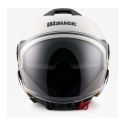 Casco Blauer Demi Jet Dj01 Mono Glossy White