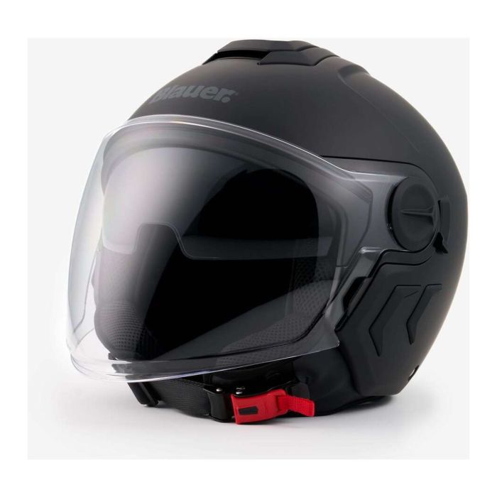 Casco Blauer Demi Jet Dj01 Mono Matt Black