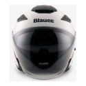 Casco Blauer Jet Jj01 Mono Glossy White