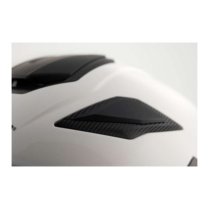 Casco Blauer Jet Jj01 Mono Glossy White