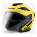 Casco Blauer Jet Jj01 Mono Matt Yellow