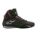 Scarpe Alpinestars Sektor Waterproof Shoe Black Dark Grey Red