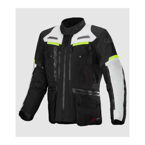 Giacca Alpinestars Bogota' Pro Drystar Black Ice Gray Yello
