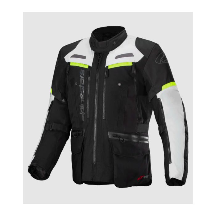 Giacca Alpinestars Bogota' Pro Drystar Black Ice Gray Yello