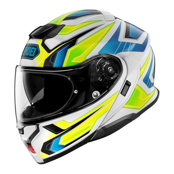 Casco Shoei Neotec 3 Anthem Tc3 Bianco Blu Yello