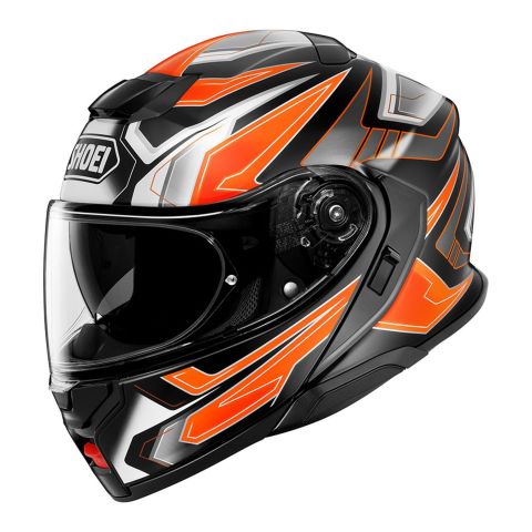 Casco Shoei Neotec 3 Anthem Nero Grigio Arancion