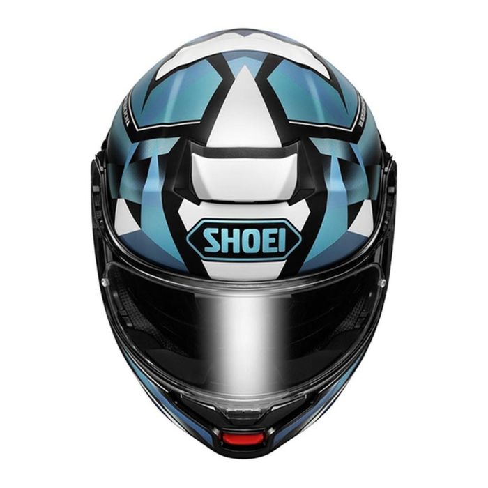 Casco Shoei Neotec 3 Fragments Tc2 Blu Nero Bianco