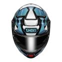 Casco Shoei Neotec 3 Fragments Tc2 Blu Nero Bianco