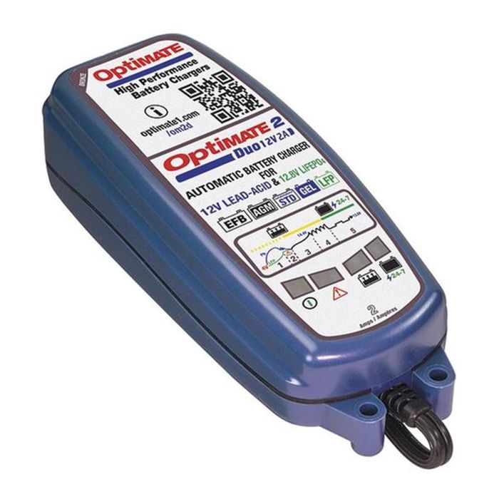 Caricabatterie Optimate 2 Duo 12v 2a