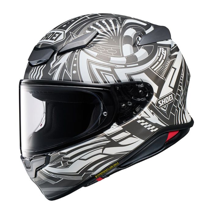 Casco Shoei Nxr2 Beaut Tc6 - Nero Bianco
