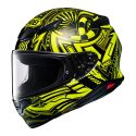 Casco Shoei Nxr2 Beaut Tc3 - Nero Giallo