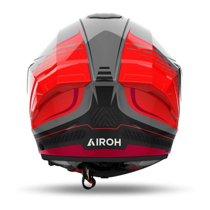 Casco Airoh Matryx Rocket Red Fluo Gloss