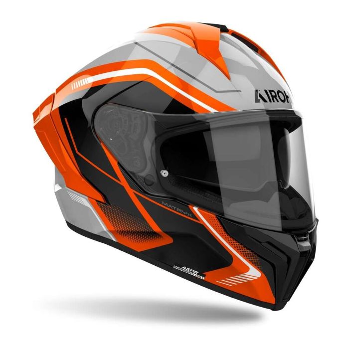 Casco Airoh Matryx Wide Orange Gloss