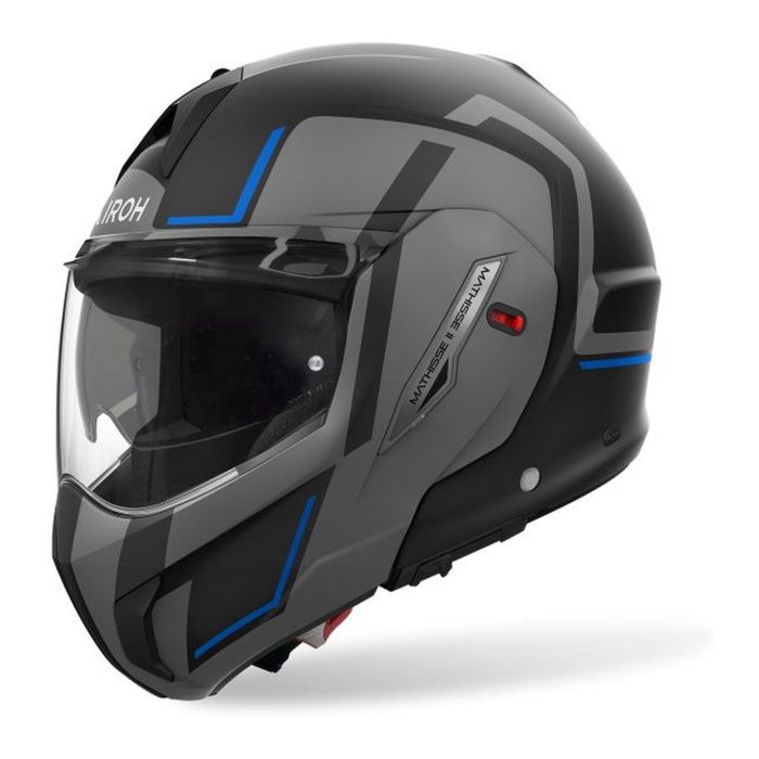 Casco Airoh Mathisse Ii Genius Blue Matt