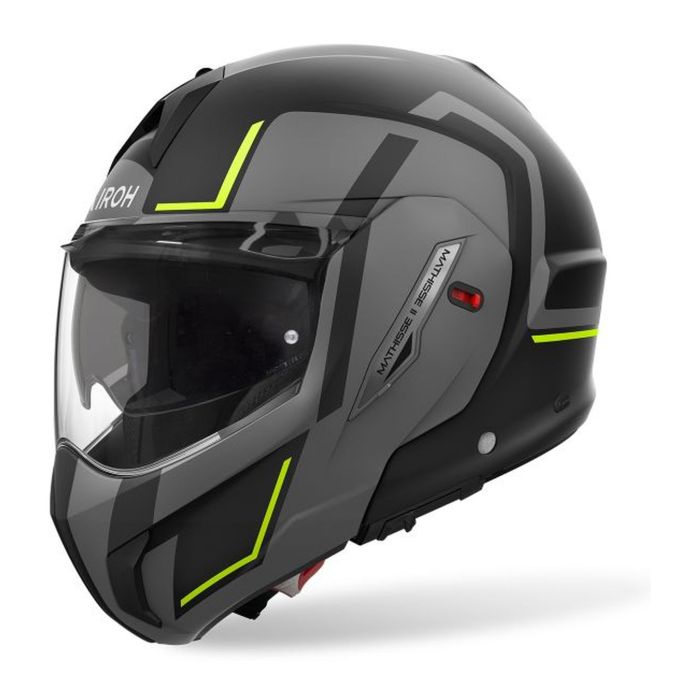 Casco Airoh Mathisse Ii Genius Yellow Matt