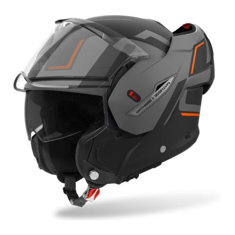 Casco Airoh Mathisse Ii Genius Orange Matt