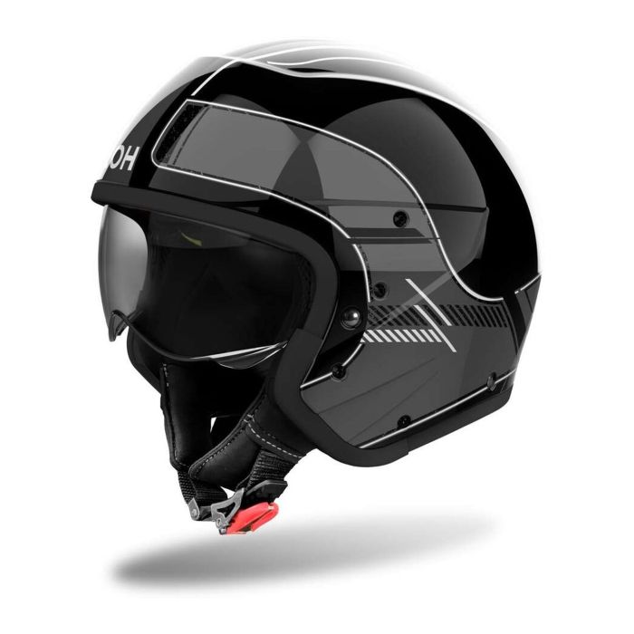 Casco Airoh J110 Raster Dark Grey Gloss