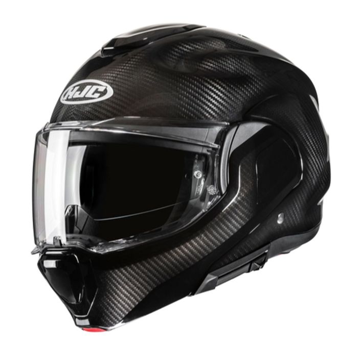 Casco Modulare Hjc F100 Carbon Black