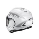 Casco Modulare Hjc F100 Hetal Mc10 Bianco Grigio