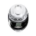 Casco Modulare Hjc F100 Hetal Mc10 Bianco Grigio