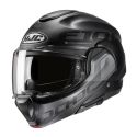Casco Modulare Hjc F100 Hetal Mc5sf Nero Grigio