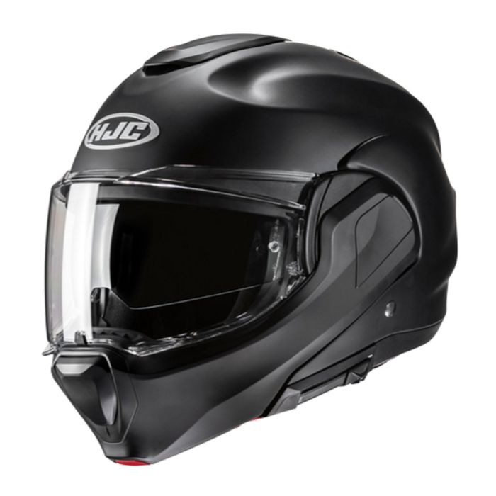 Casco Modulare Hjc F100 Solid Semi Flat Black