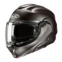 Casco Modulare Hjc F100 Solid Semi Flat Titanium