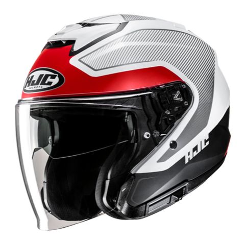 Casco Jet Hjc I31 Tevis Mc1sf Bianco Rosso