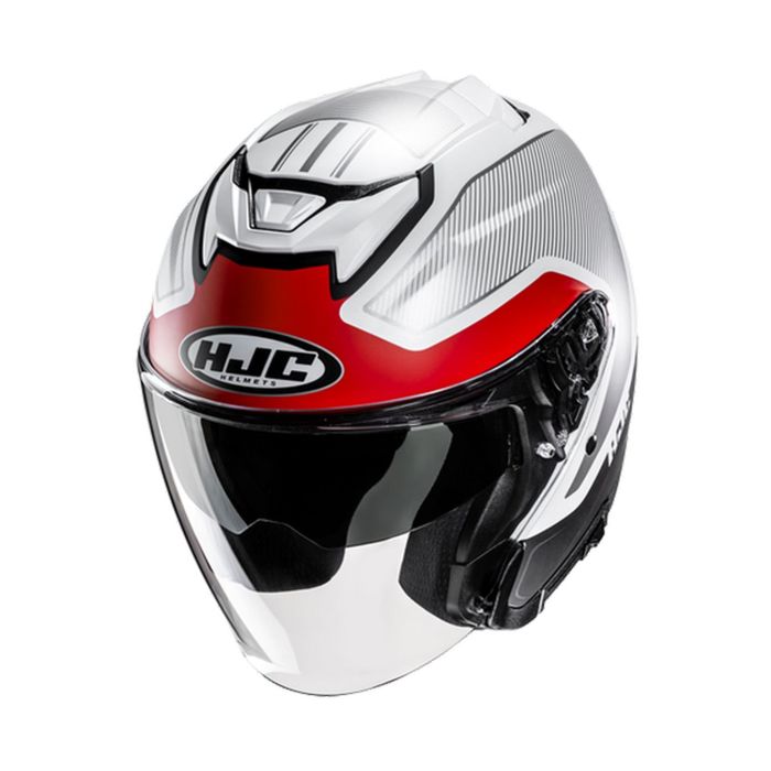 Casco Jet Hjc I31 Tevis Mc1sf Bianco Rosso
