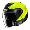 Casco Jet Hjc I31 Tevis Mc3hsf Nero Giallo