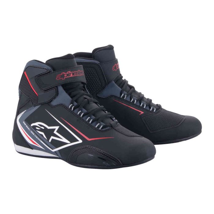 Stivali Touring Alpinestars Sektor Waterproof Shoe Black White Gray