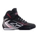 Stivali Touring Alpinestars Sektor Waterproof Shoe Black White Gray
