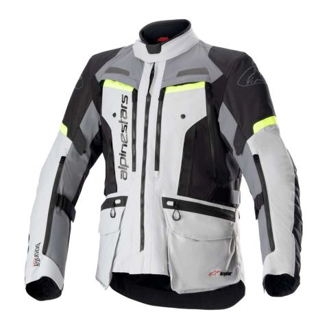 Giacca Alpinestars Bogota' Pro Drystar Gray Dark Gray Yello