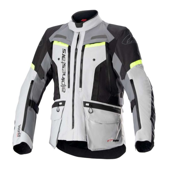 Giacca Alpinestars Bogota' Pro Drystar Gray Dark Gray Yello