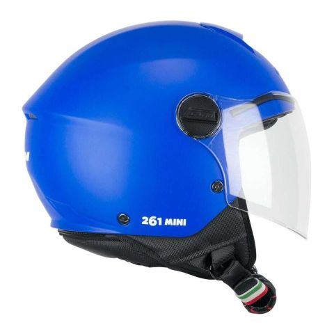 Casco Bambino Cgm 261a Mini Mono Azzurro Opaco