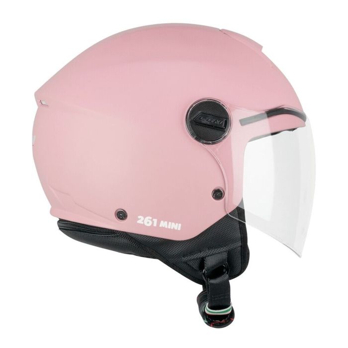 Casco Bambino Cgm 261a Mini Mono Rosa Opaco