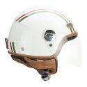 Casco Cgm 191i Pix It Visiera Lunga Verde Bianco Rosso