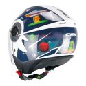 Casco Bambino Cgm 261s Mini Space Blu Bianco