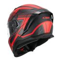 Casco Integrale Cgm 311m Blast Maya Nero Rosso Opaco