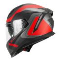 Casco Integrale Cgm 311r Blast Race Antracite Rosso Opac