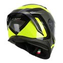 Casco Integrale Cgm 311r Blast Race Nero Giallo Fluo