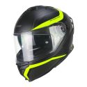Casco Integrale Cgm 363x Shot Run Nero Giallo Fluo Opa