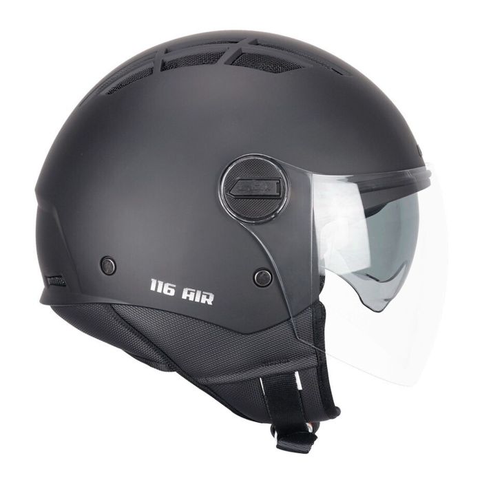 Casco Estivo Cgm 116a Air Mono Nero Opaco