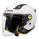 Casco Jet Ls2 Of622 Funny Ii Solid White
