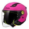 Casco Jet Ls2 Of622 Funny Ii Solid Pink