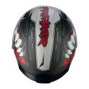 Casco Cgm 127x Deep Freaker Nero Rosso Opaco