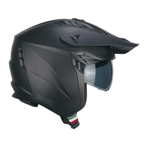 Casco Cgm 155a Rush Mono Nero Opaco