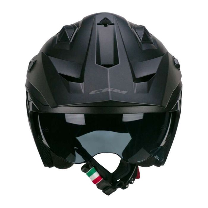 Casco Cgm 155a Rush Mono Nero Opaco