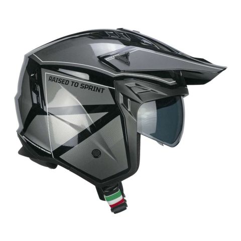 Casco Cgm 155s Rush Race Nero Grafite