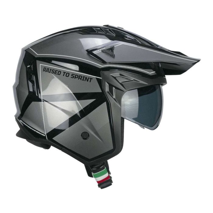 Casco Cgm 155s Rush Race Nero Grafite